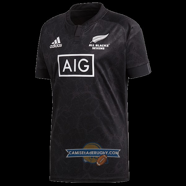 Camiseta Nueva Zelandia All Blacks 7s Rugby 2018 Local